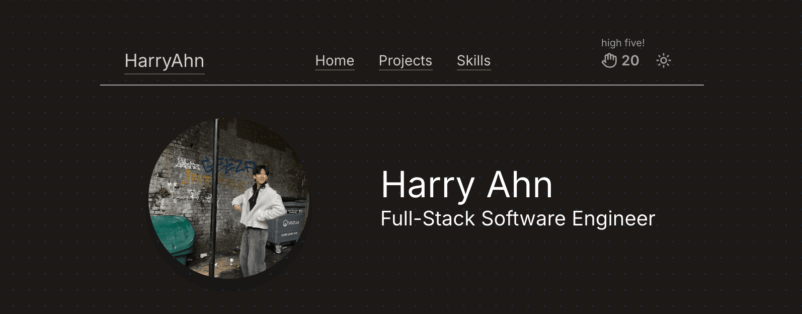 Personal portfolio website